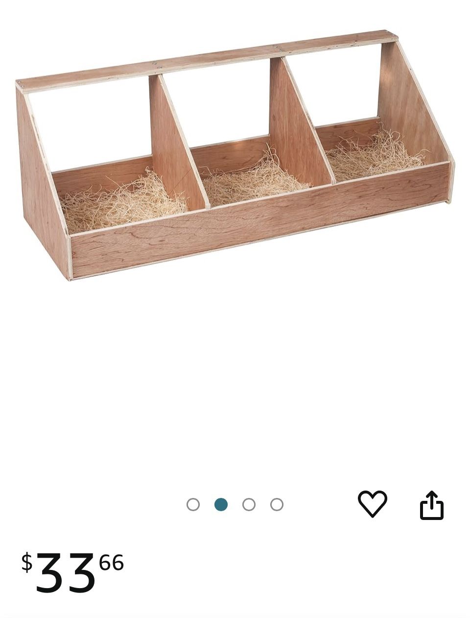 Chicken nesting box