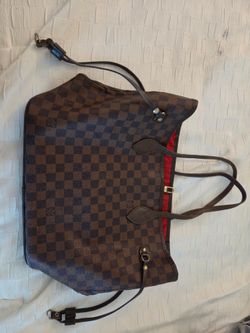 Neverfull Damier Ebene Tote Bag