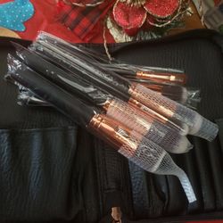 11pcs luxury professionals LA Makeup brushes