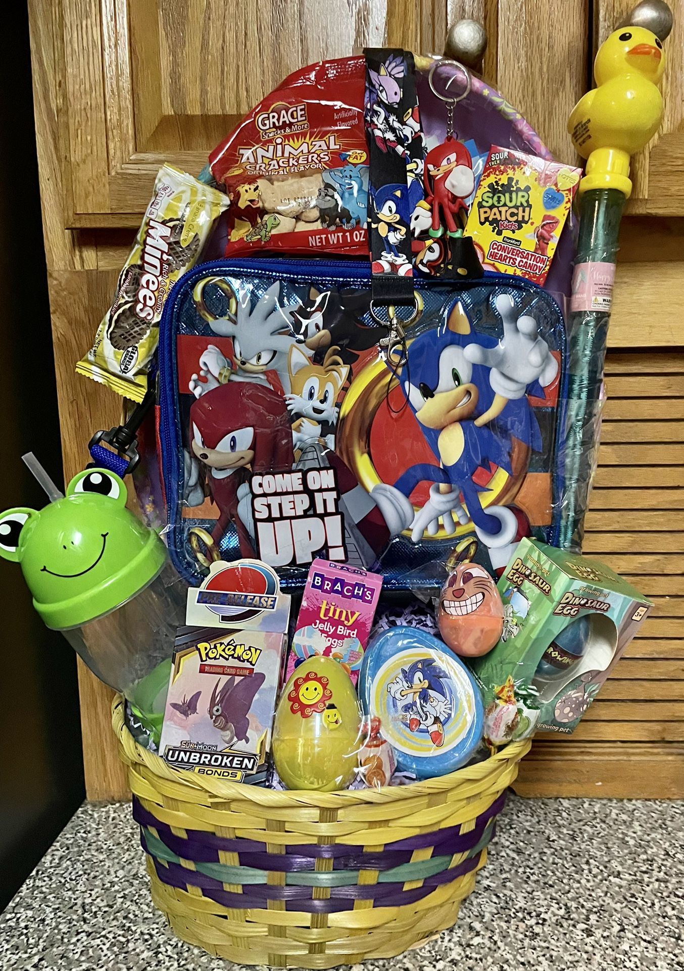 Sonic The Hedgehog Easter Basket
