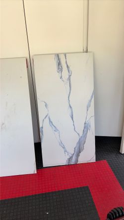 Two porcelain slabs