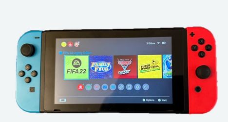 Nintendo Switch Console with Dock and SD card