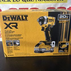 Dewalt 20v 1/4in High Torque Impact Kit