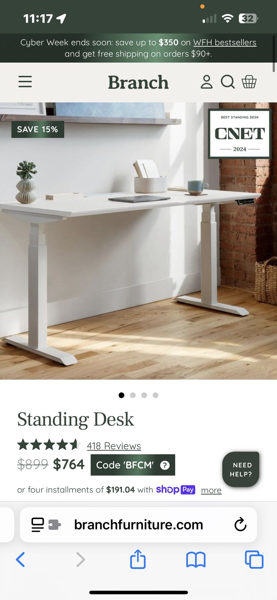 Standing Desk/height Adjustable