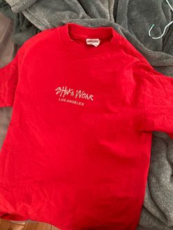 Shaka Wear Los Angeles red shirt