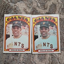 Willie Mays Vintage Baseball Card