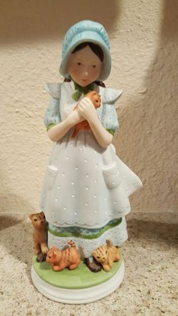 Vintage HOLLY HOBBIE Porcelain Figurine 1978 Series III