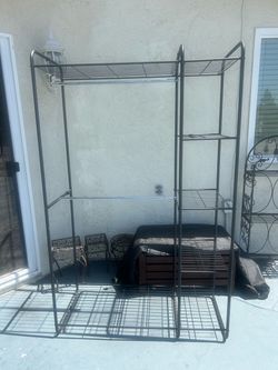 Sturdy metal closet