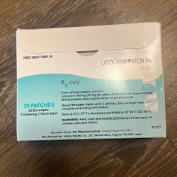 Lidocaine Patch 5% 