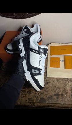 Louis Vuitton LV Trainer Sneakers Black White