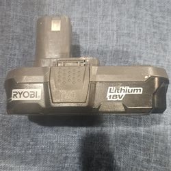 Ryobi 18v Battery No Charger