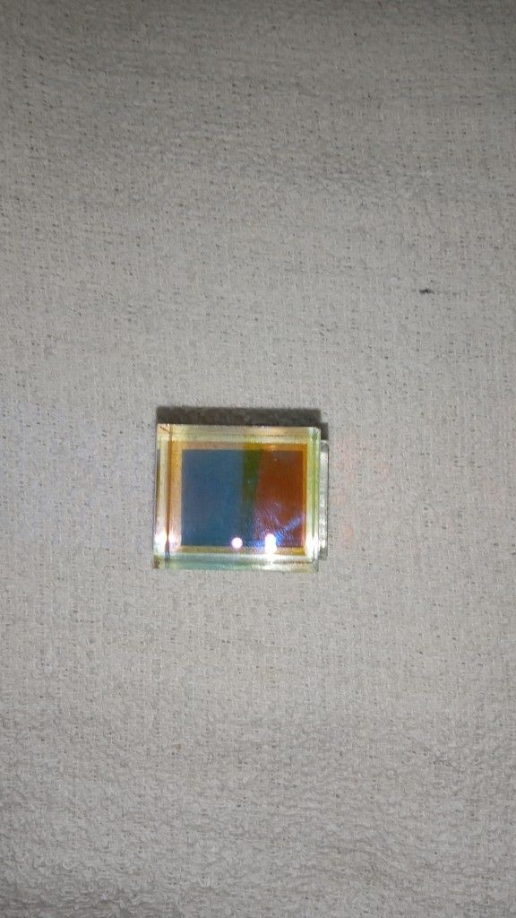 Glass Optics Cube Prism From Sony 50"