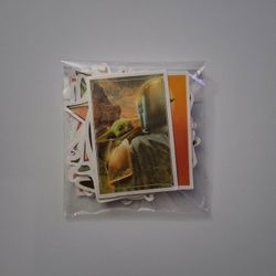 Baby Yoda The Mandalorian 27 Piece Stickers 