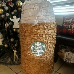 Starbucks Piñata Handmade 