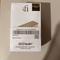 iFi Go Bar "GOLD Bar" Limited Edition - Only 1000 were made
