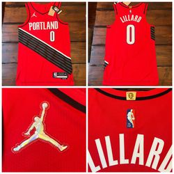 Nike Air Jordan Portland Trail Blazers NBA Authentic Statement Jersey