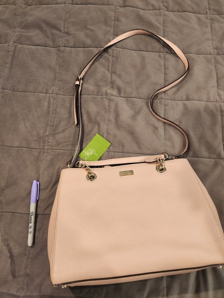 NWT Kate Spade Light Pink Leather Hand bag
