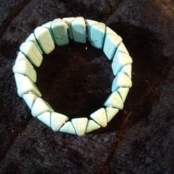 Vintage Turquoise Bakelite Bracelet 