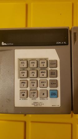 Verifone ZON Jr XL