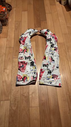 NY&CO Knee High Newspaper Print Boots