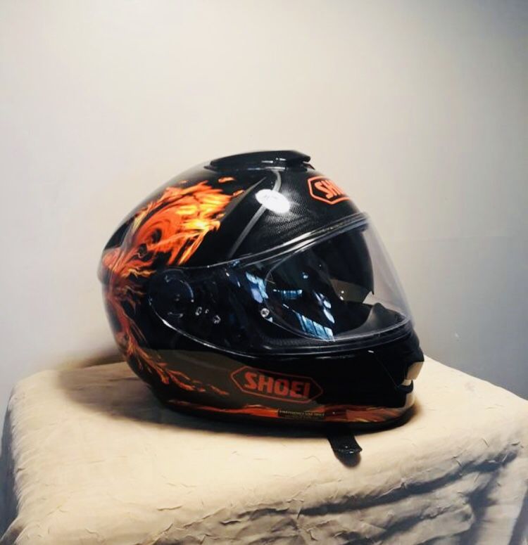 Shoei GT-Air Revive Motorcycle Helmet - MEDIUM - Suzuki Honda Ducati Yamaha Harley Honda KTM Kawasaki