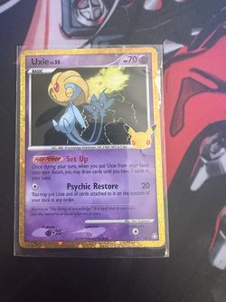 Uxie Classic Collection 30th Celebration Pokemon