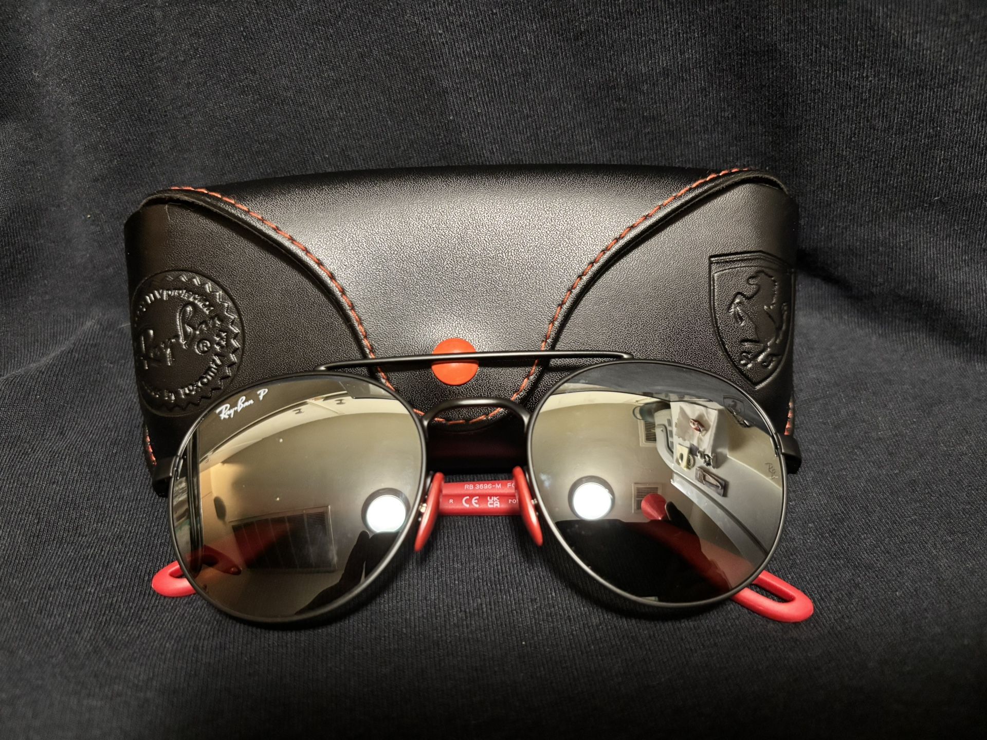 Rayban Ferrari Scuderia Sunglasses RB3696-M F002/5J
