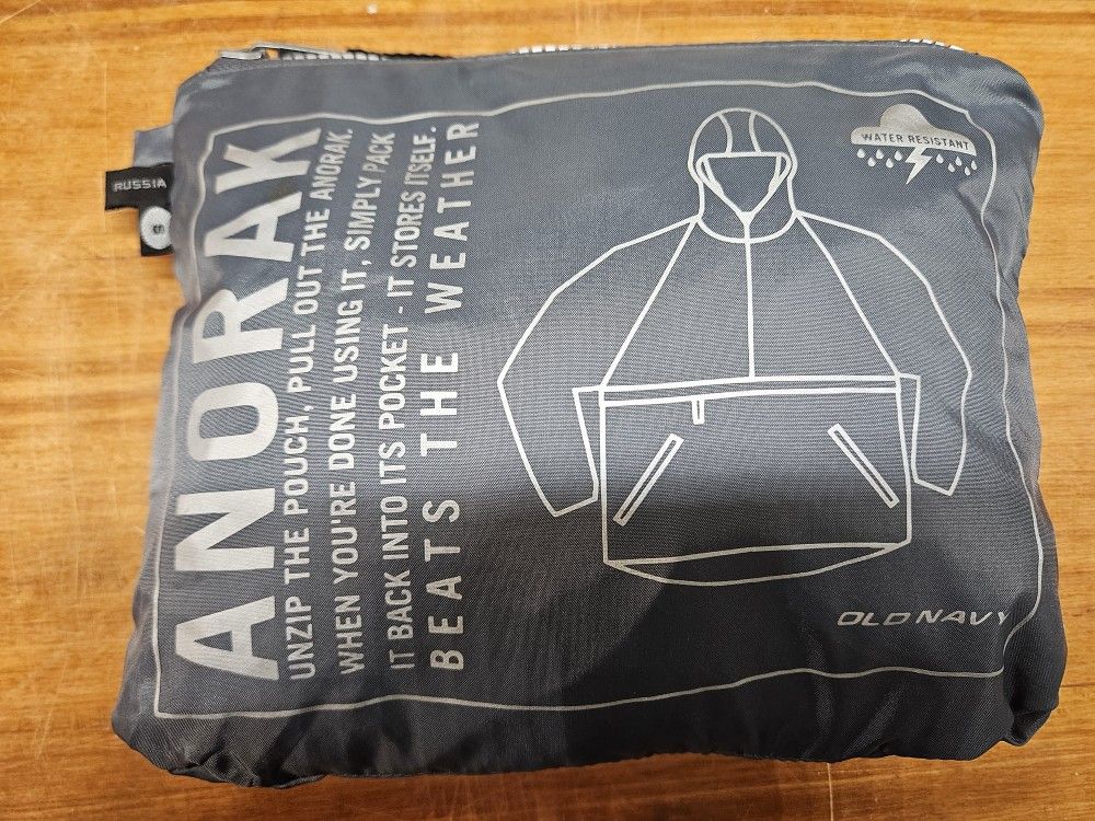Anorak Waterproof Pocket Parka S