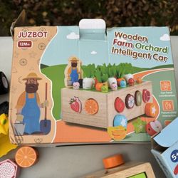 Juzbot Wooden Farm Orchard Toy