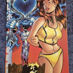 KABOOM PRELUDE GOLD FOIL AMERICAN ENTERTAINMENT EXCLUSIVE ED NM 1998 AWESOME