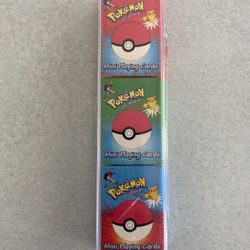 Pokemon Mini Playing Cards 