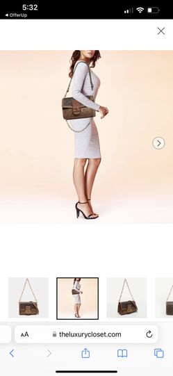 LV Logo Crossbody Bag