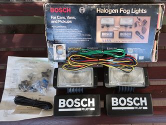 Bosch Pilot Halogen Clear Fog Lights (New Condition)
