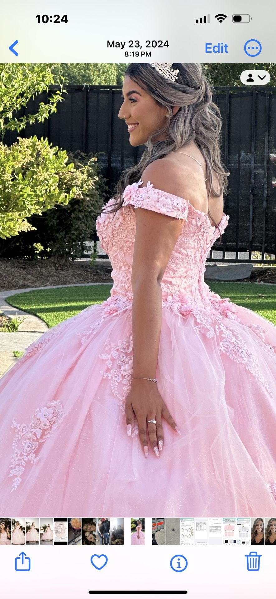 Sweet 16 Dress Pink