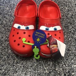 Lightning McQueen crocs size 12 for Sale in Lathrop, CA - OfferUp