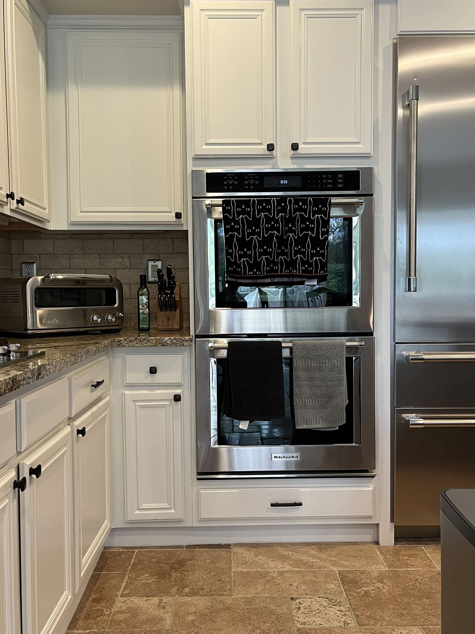 Kitchen Aid Double Ovens