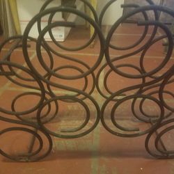 Iron Wine Rack. Woodland Hills,Ca 