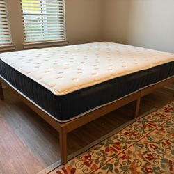 Queen Mattress & Bed frame 