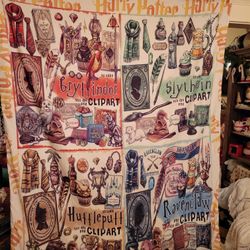 New Harry Potter Duvet Cover Twin Size
