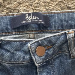Boden Wide leg Cropped Jean