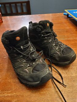 Merrell Mid Hiking Boots Black