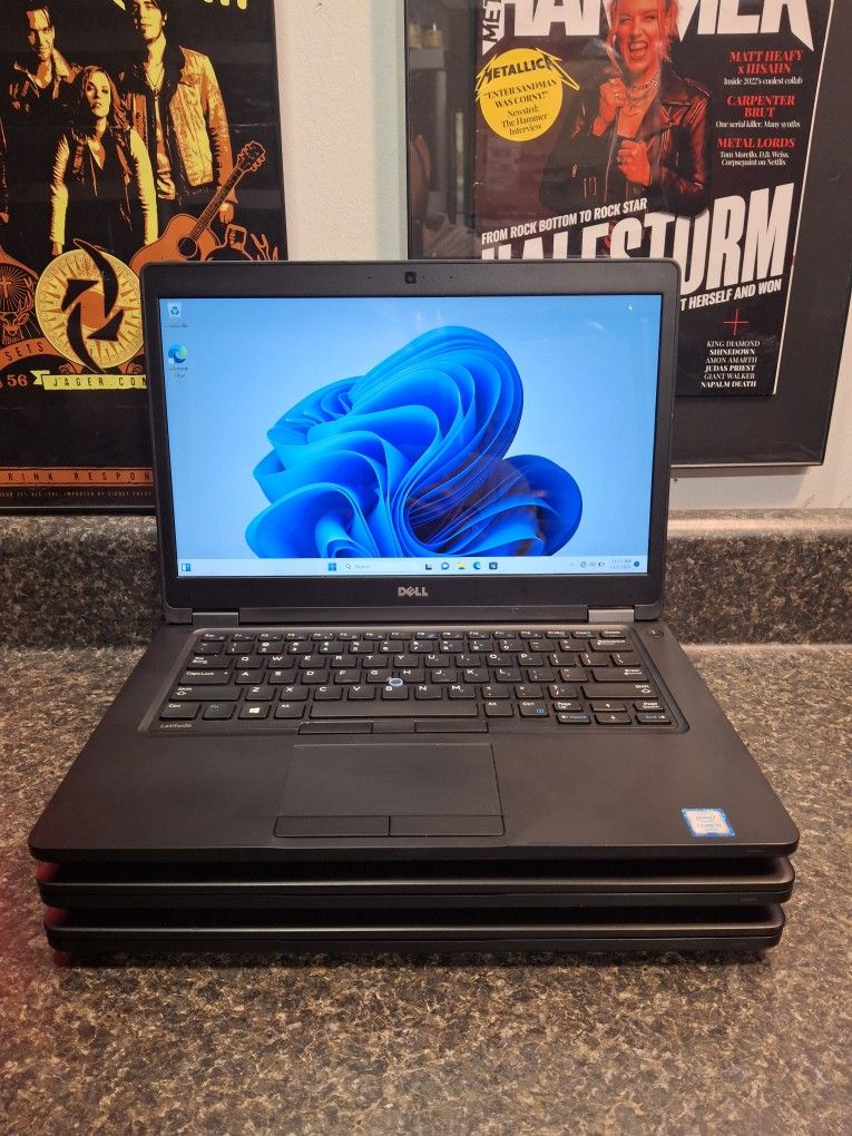 3 Dell Latitude 5480 Laptop Computers