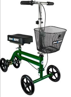Adult Knee Rover Steerable Scooter with Basket