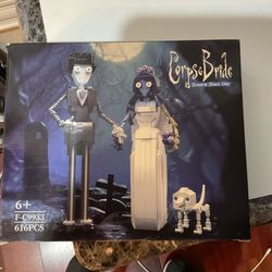 Corps Bride Building Blocks 616 Pieces Tim Burton Movie
