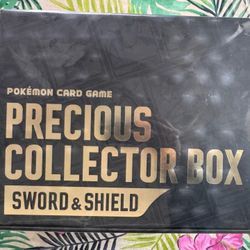 Sealed Pokemon Card Game Sword & Shield Precious Collector Box Japanese