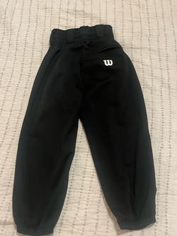 Youth Small Wilson Baseball Pants Black