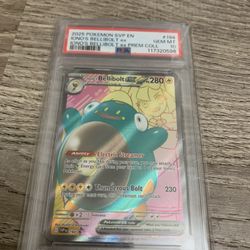 2025 PSA 10 Pokemon Iono's Bellibolt ex 194 Full Art Black Star Promo Card