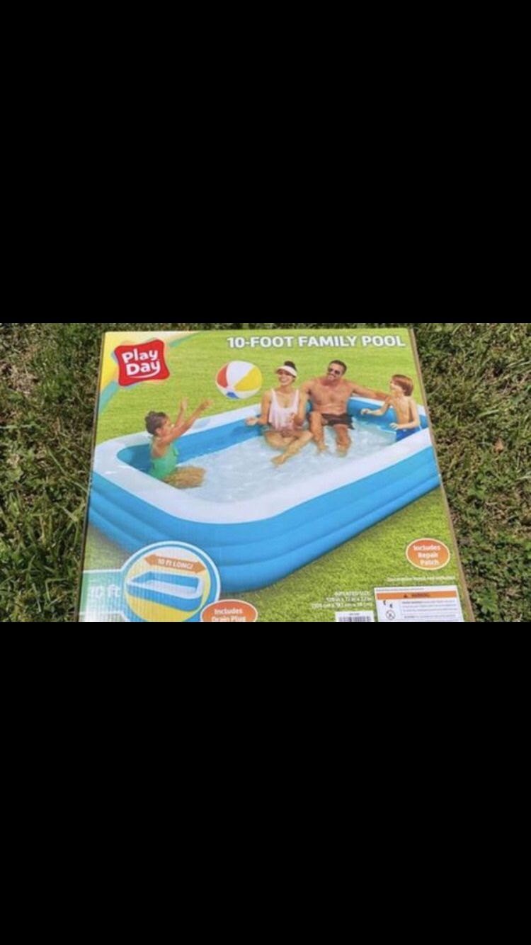 Swimming Pool 10 ft Play Day