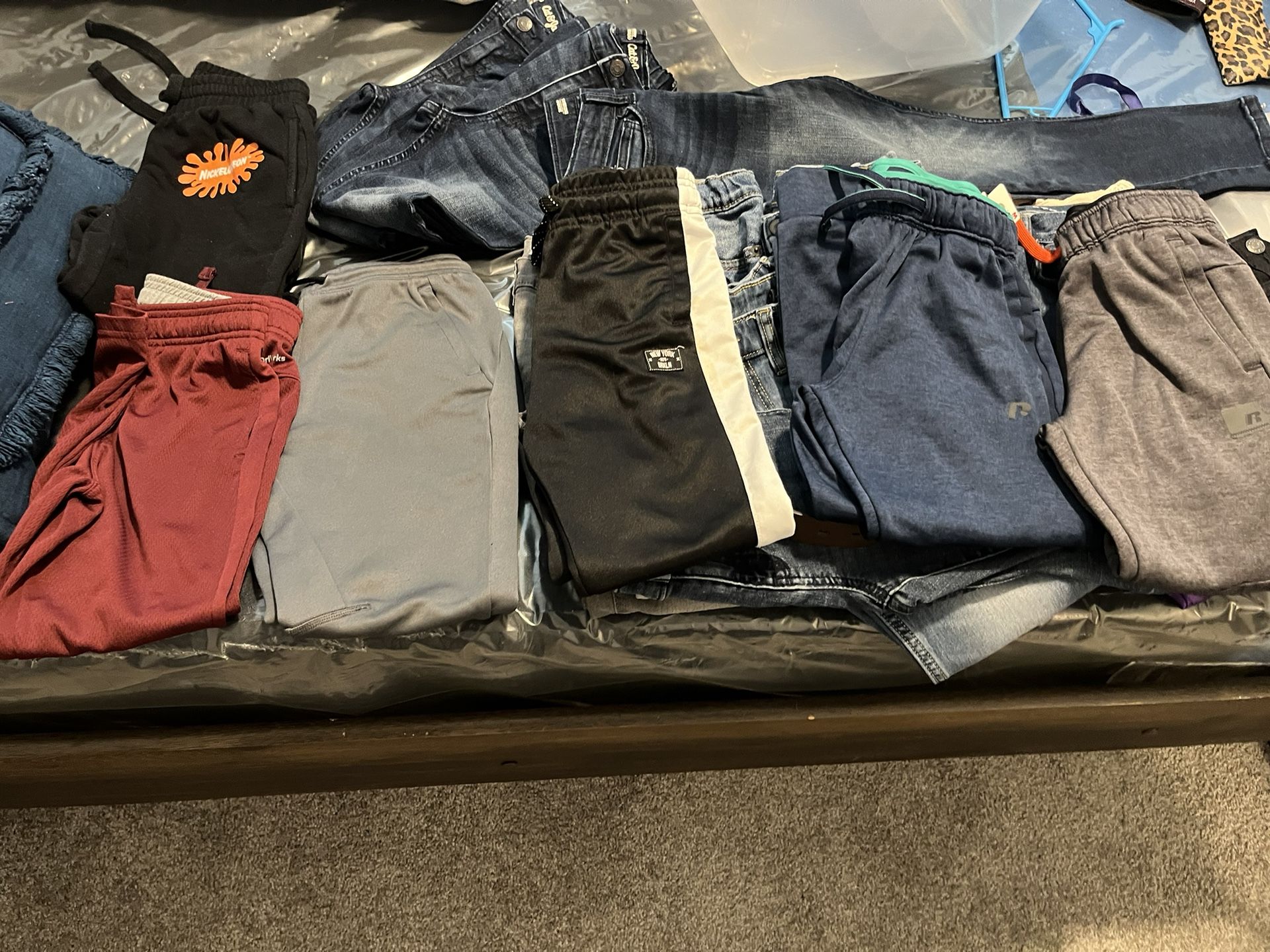 Size 8 And Size 10 Jeans..Long Sleeve Shirts Also.. Jackets 8/10..Name Brand $8 $10 $15 Each..(Some 2 Pair For $15)Shirts.. $4,$5,$7 each