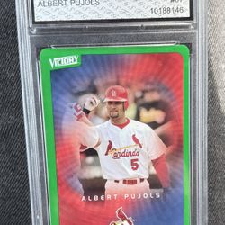 2003 Victory Albert Pujols #87 Graded Mint 10
